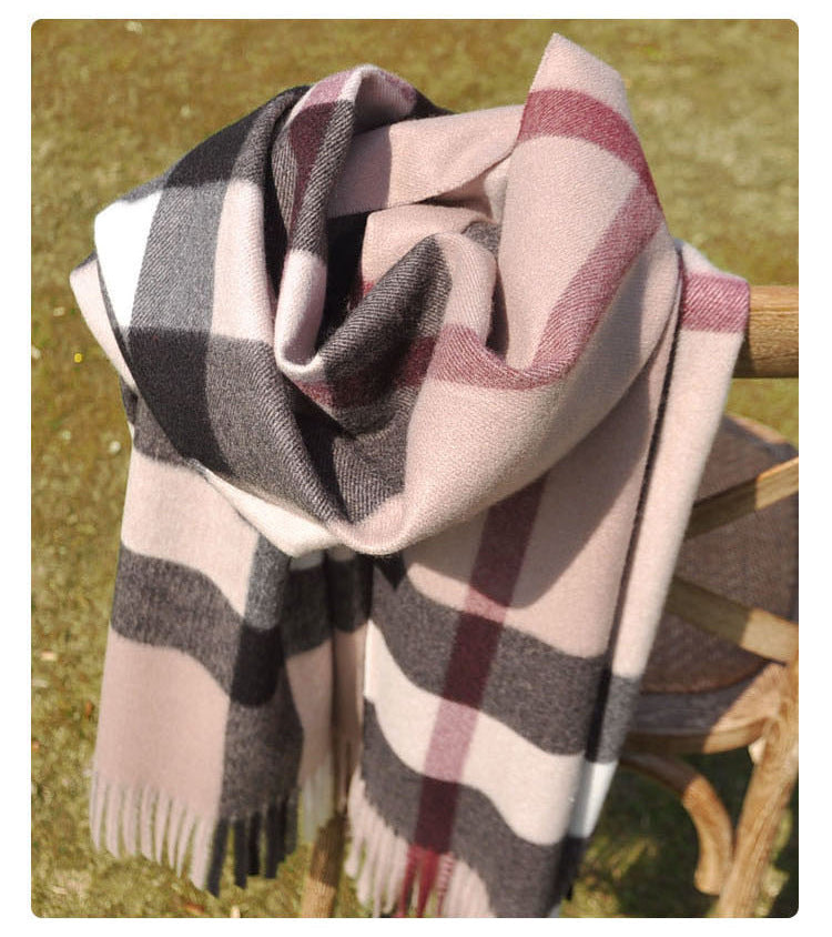 Aurelle Margaux luxe winter scarf for women