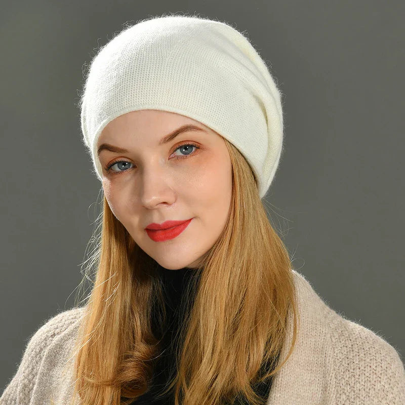 Happyhead cashmere slouch beanie for women | Aria -10