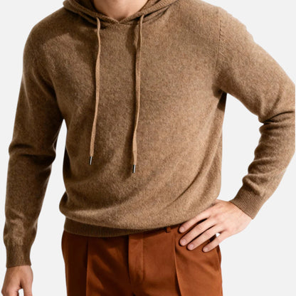 Classic cashmere everyday hoodie for men -1