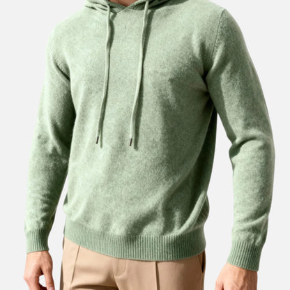 Classic cashmere everyday hoodie for men -4