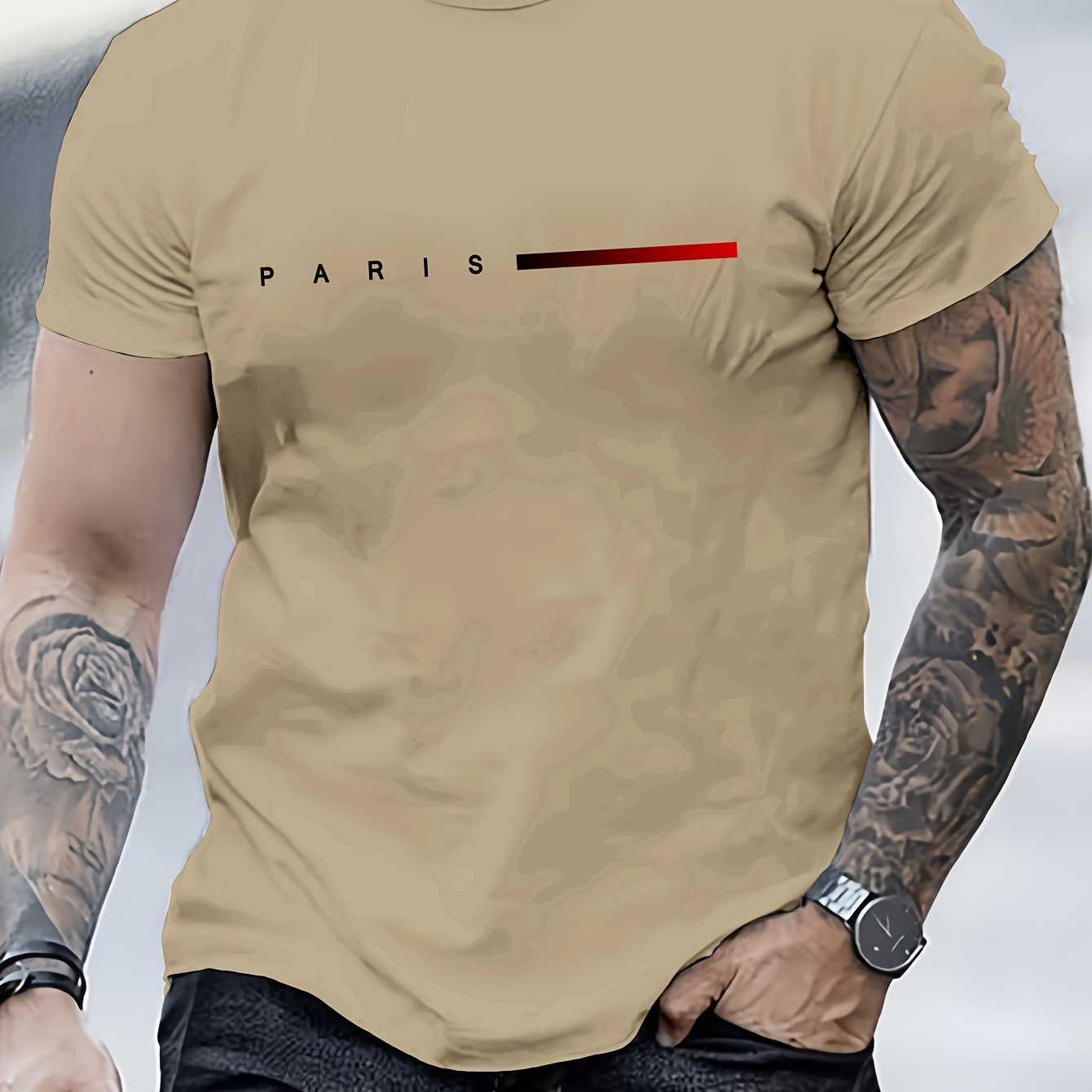 Classic t-shirt comfortable for men | Kaleb -1