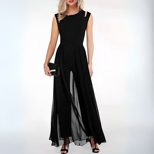 Relaxed elegant jumpsuit for women | Mikky -1