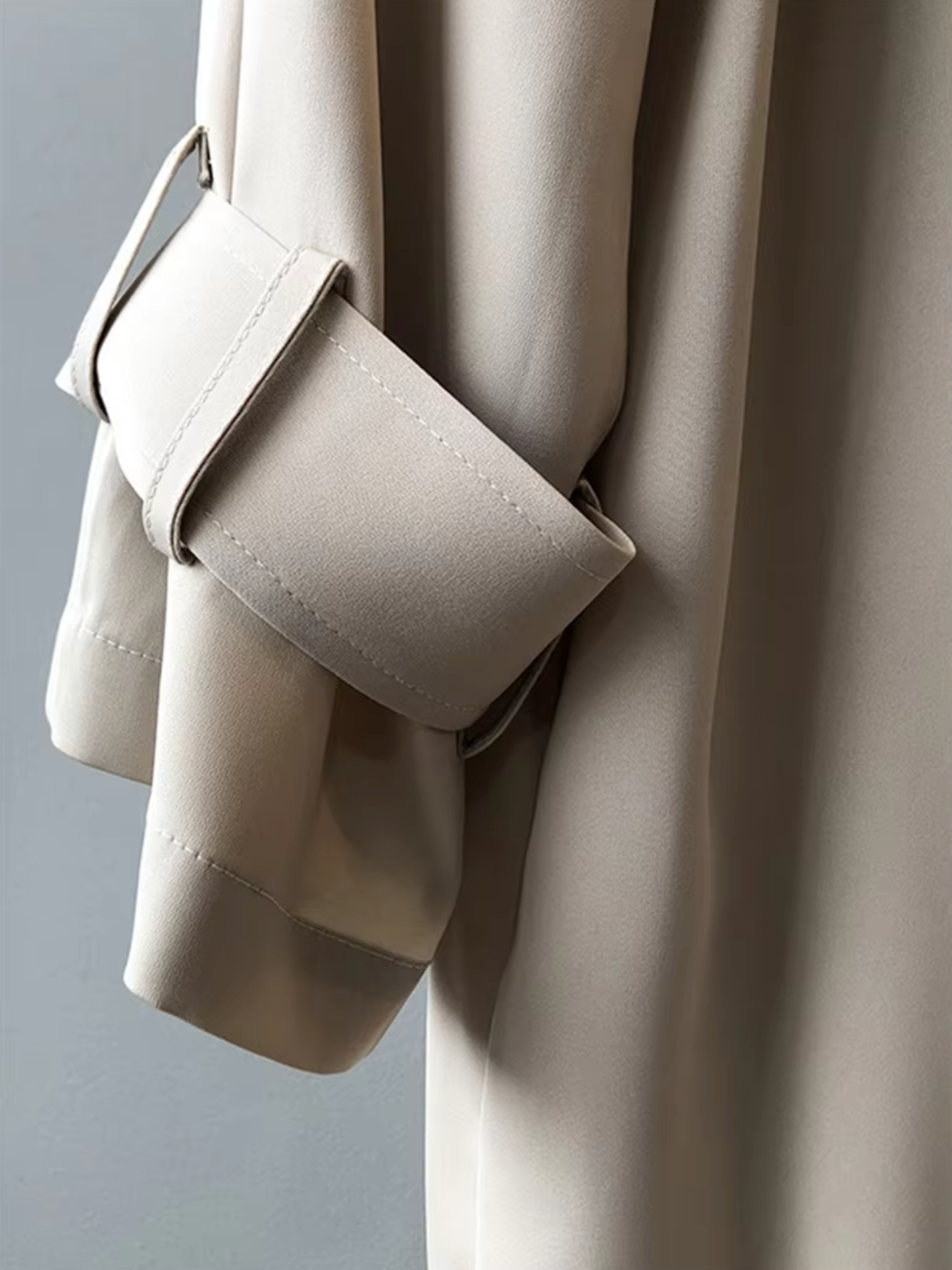 Timeless long trench coat for women | Juliane