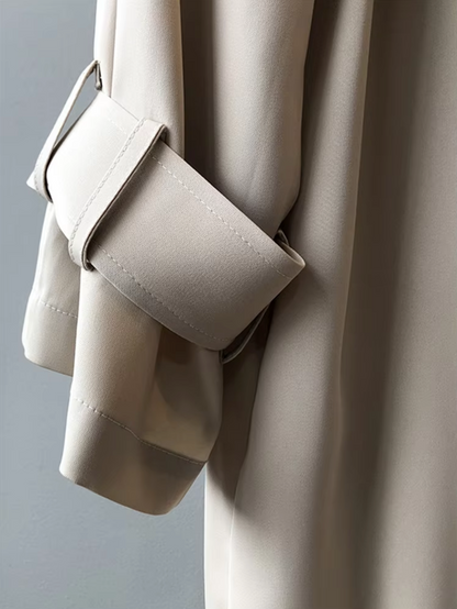 Timeless long trench coat for women | Juliane