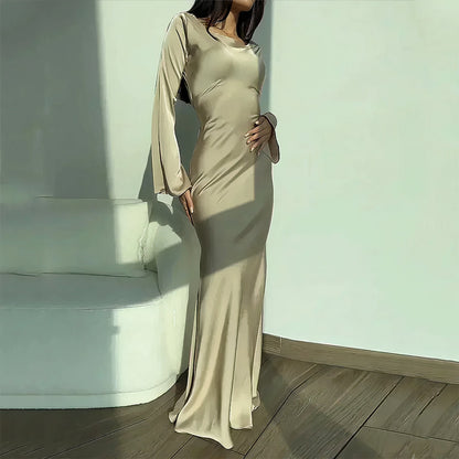 Stylish long sleeve dress for women | Karina -4