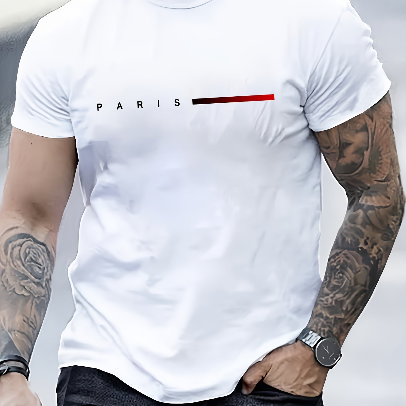 Classic t-shirt comfortable for men | Kaleb -3