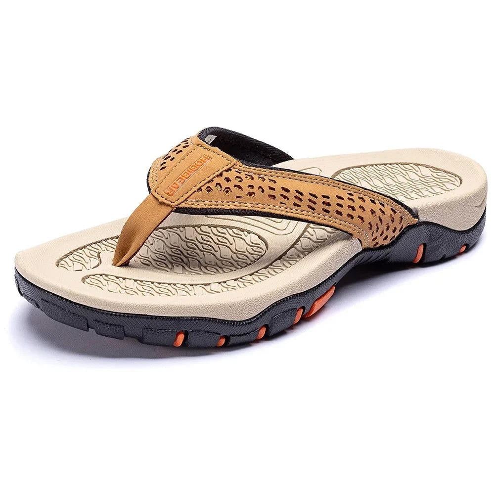 Supportive athletic flip flops arch piece for men | WaveStride -2