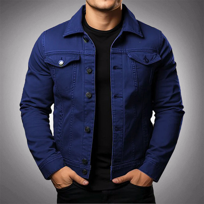 Modern button-front casual jacket for men | Armand -4