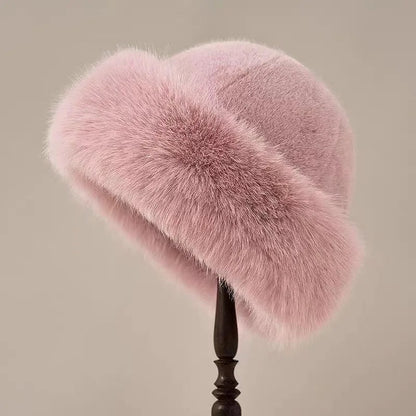 Elegant magia faux fur hat jacket for women | Giuliana -2
