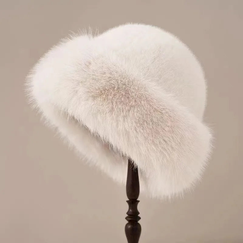 Elegant magia faux fur hat jacket for women | Giuliana -3