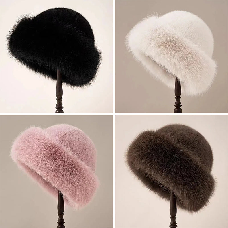 Elegant magia faux fur hat jacket for women | Giuliana -5
