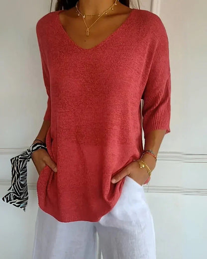Elegant breathable top for women -1