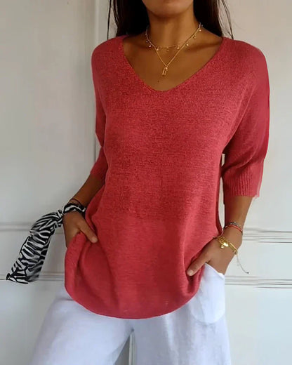 Elegant breathable top for women -2