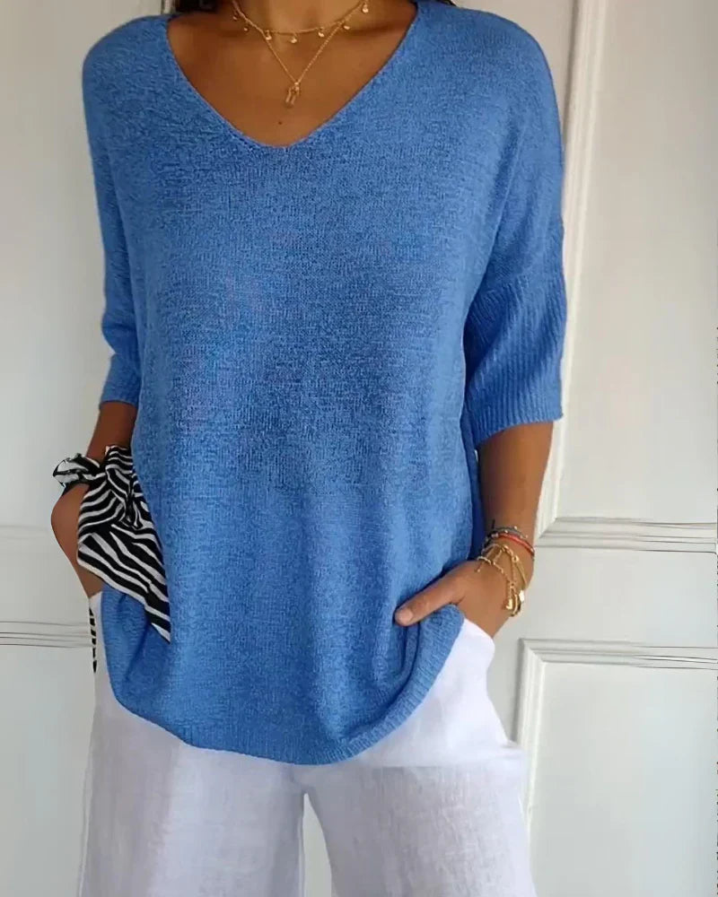 Elegant breathable top for women -3