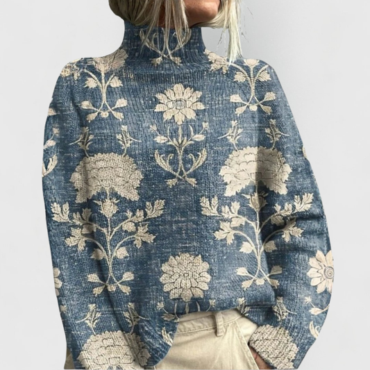 Cosy turtleneck jumper for women | Seren -1