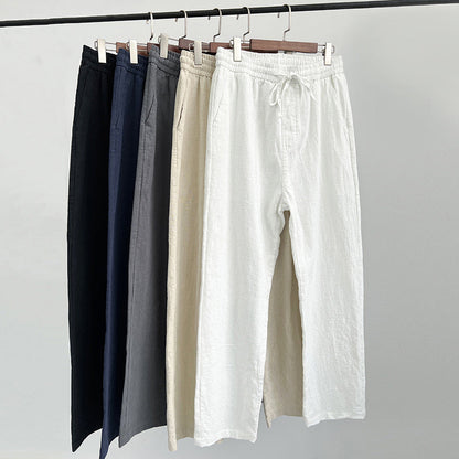 Relaxed drawstring trousers for men | Arlo -1