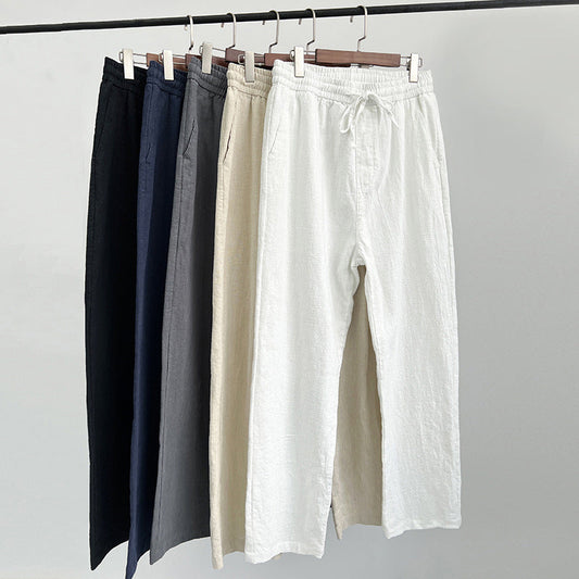 Relaxed drawstring trousers for men | Arlo -1