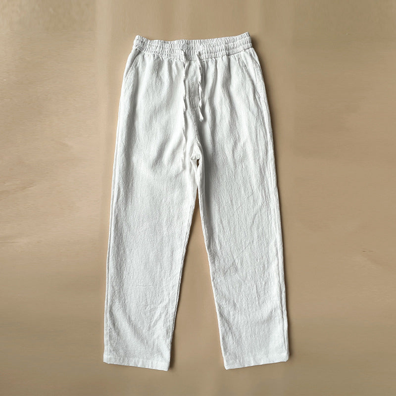 Relaxed drawstring trousers for men | Arlo -3