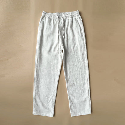 Relaxed drawstring trousers for men | Arlo -3