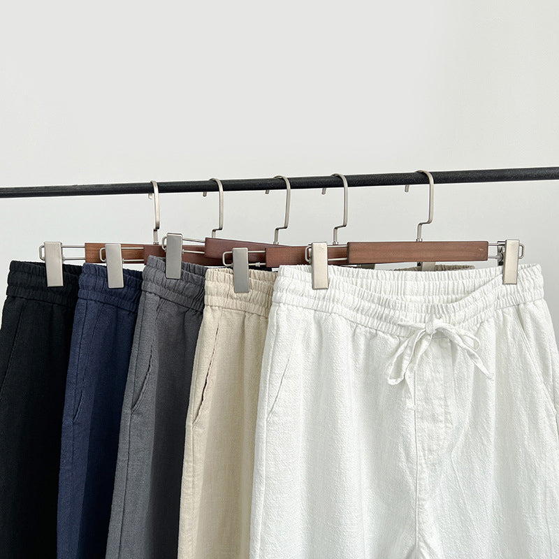 Relaxed drawstring trousers for men | Arlo -2