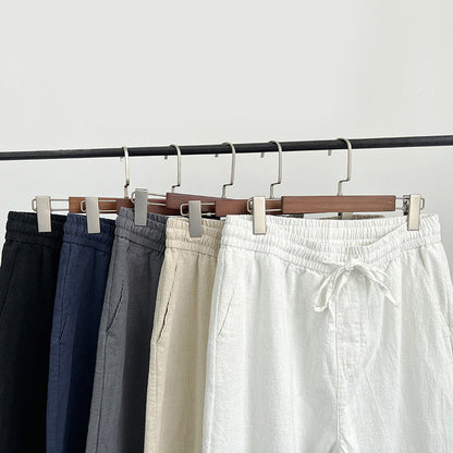 Relaxed drawstring trousers for men | Arlo -2