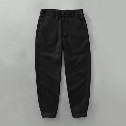 Ipanema linen trousers for men | Matteo -4