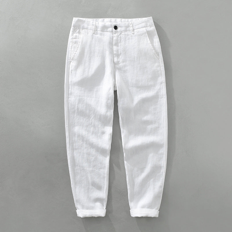 Ipanema linen trousers for men | Matteo -1