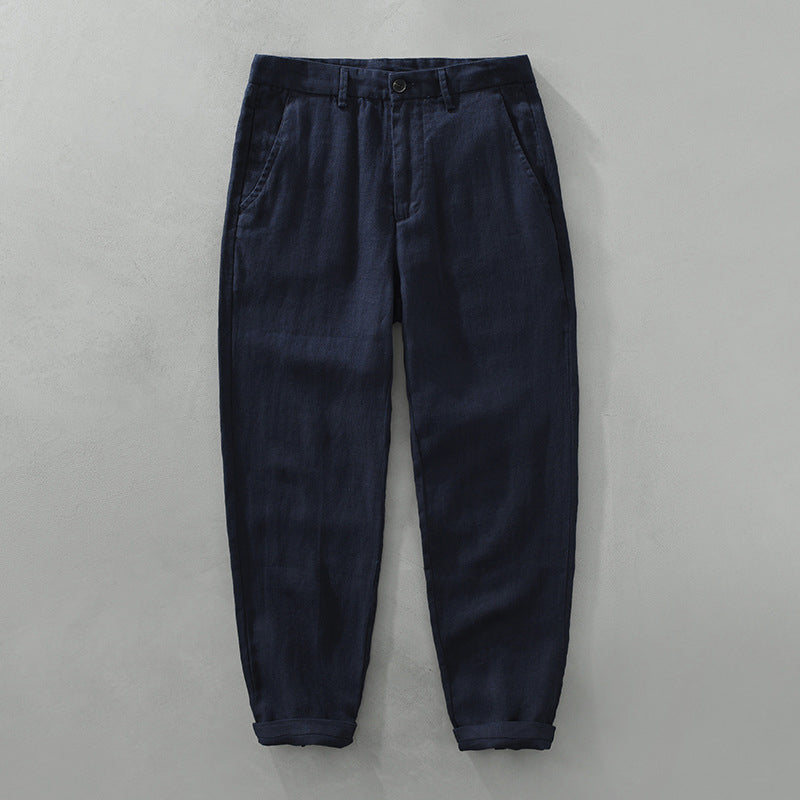 Ipanema linen trousers for men | Matteo -3