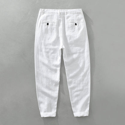 Ipanema linen trousers for men | Matteo -5