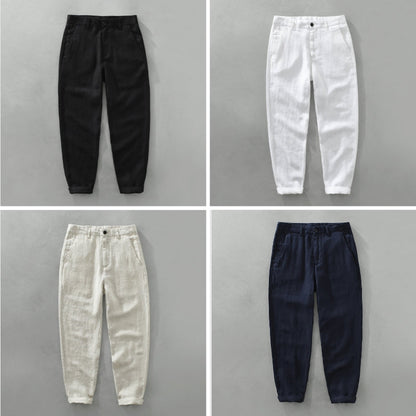 Ipanema linen trousers for men | Matteo -8