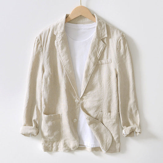 Tailored notch lapel blazer for men | Alessio -1