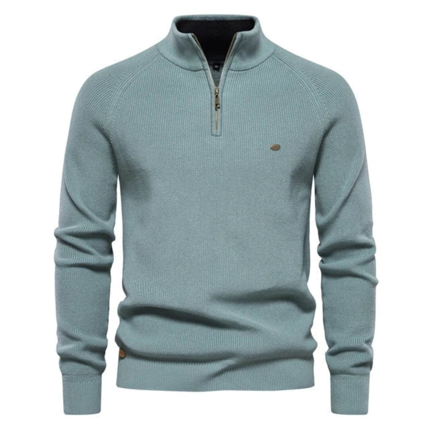 Half-zip knit sweater for men | Luke