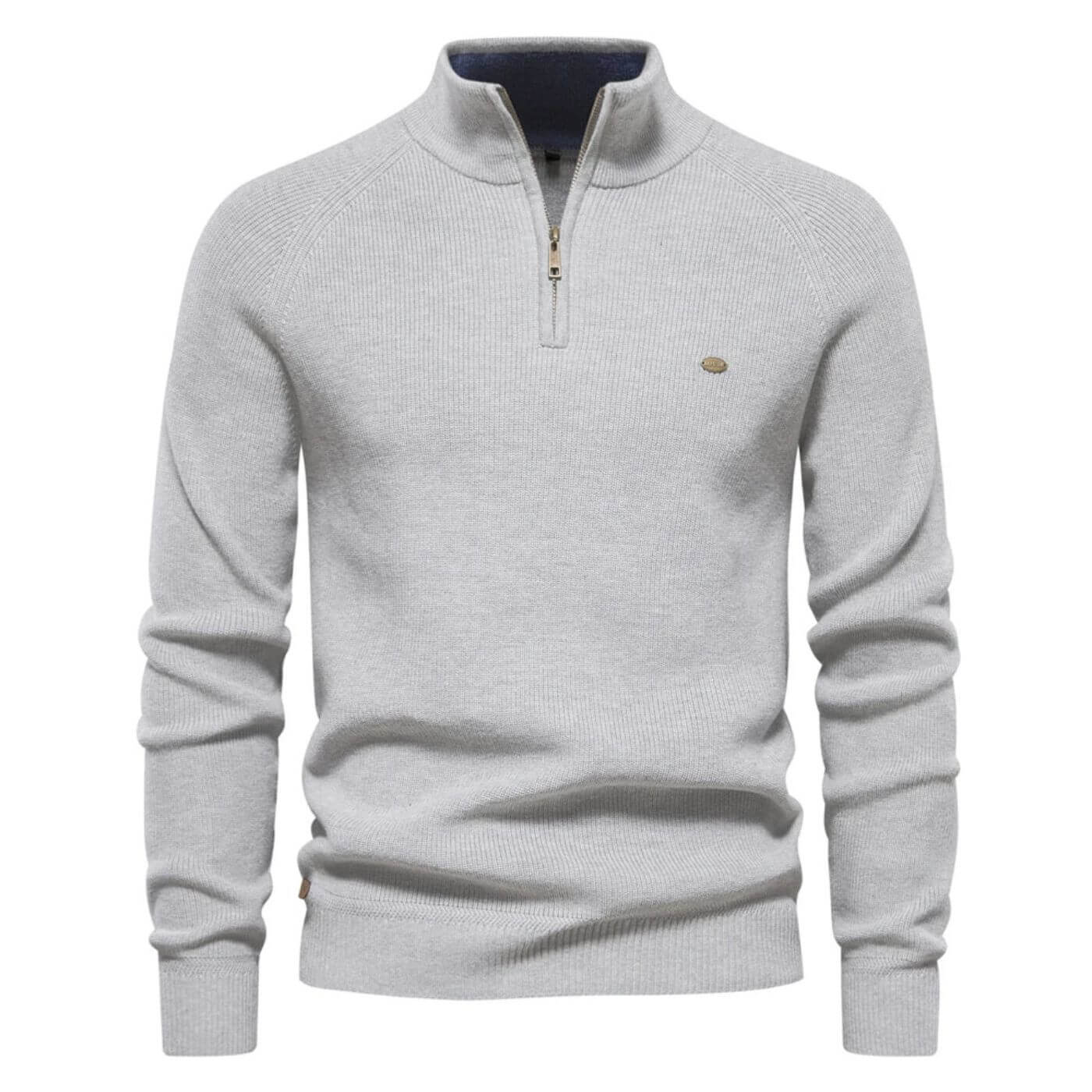 Half-zip knit sweater for men | Luke