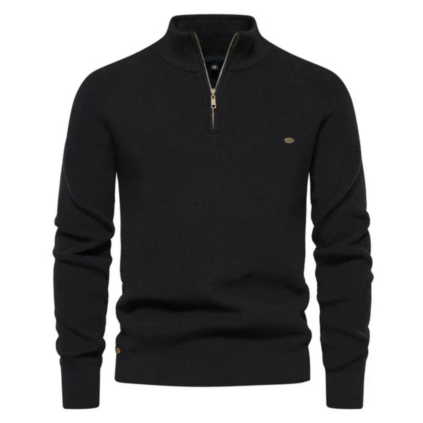Half-zip knit sweater for men | Luke