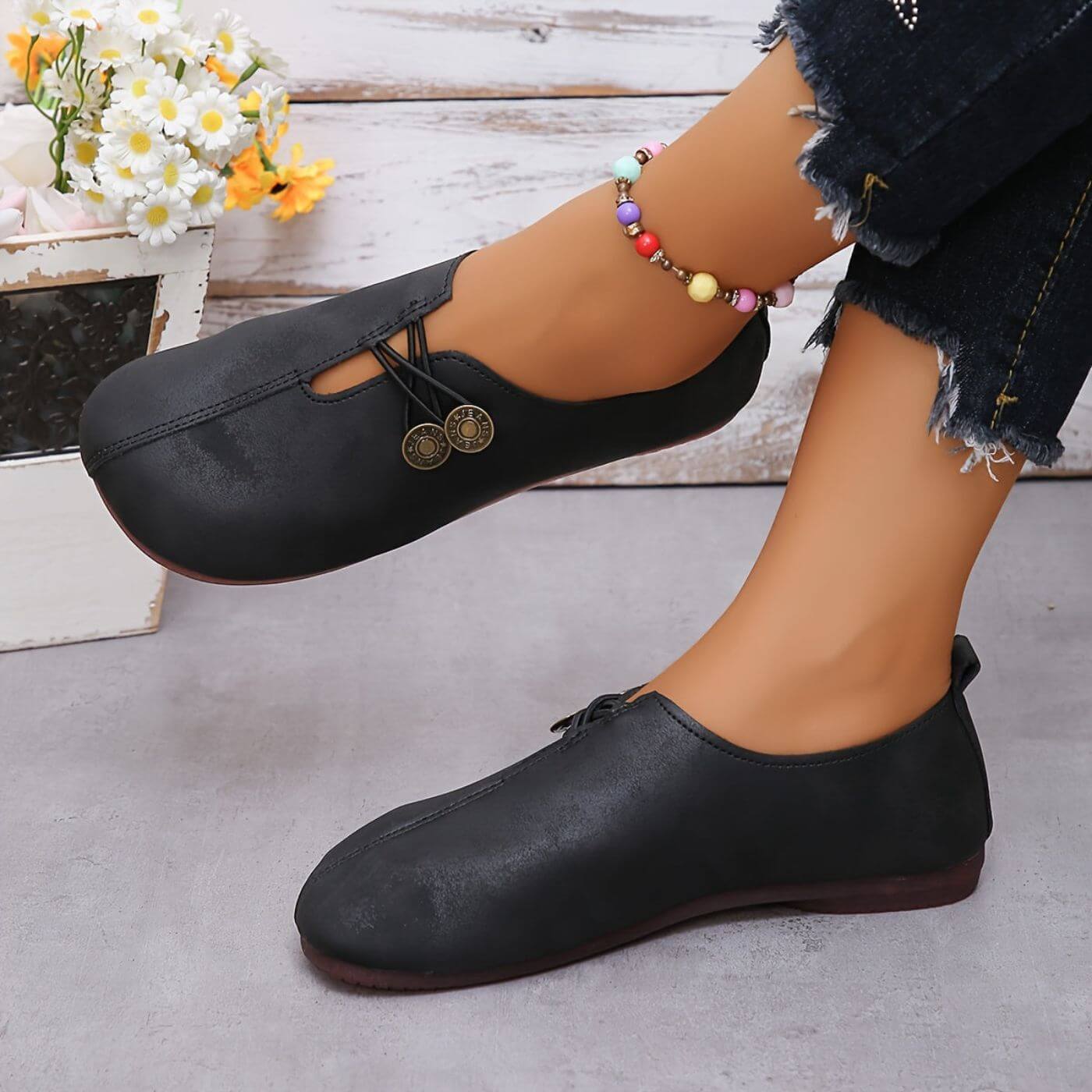 Soft orthopaedic slip-on everyday shoes for women | Christine -3