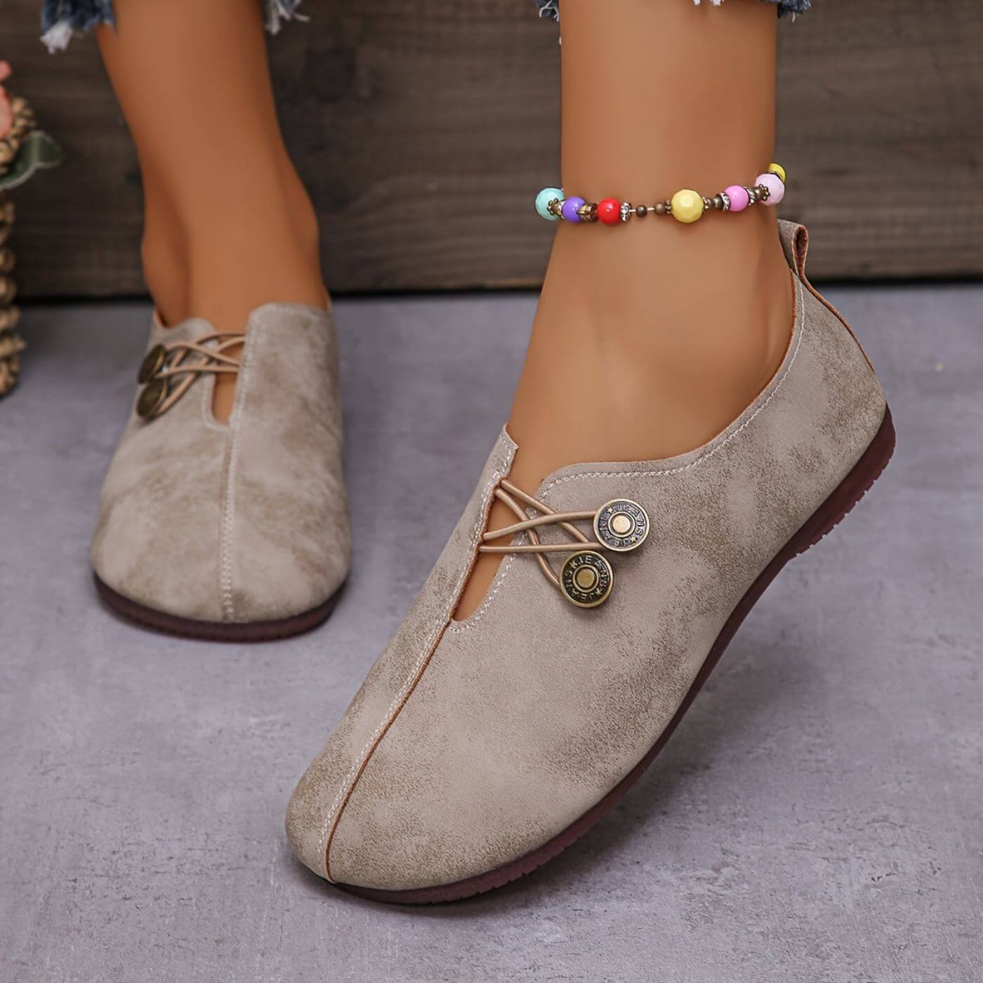 Soft orthopaedic slip-on everyday shoes for women | Christine -5