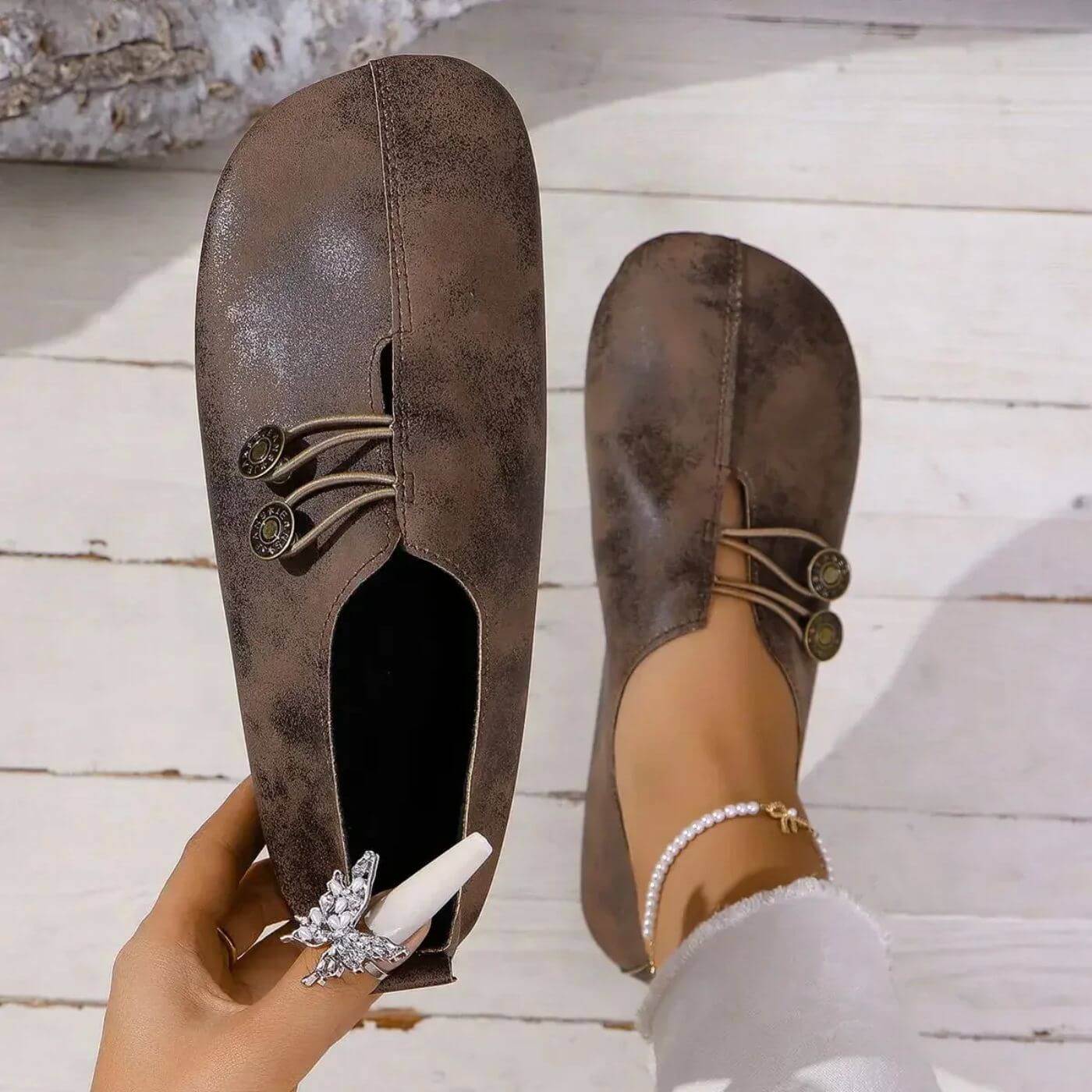 Soft orthopaedic slip-on everyday shoes for women | Christine -6