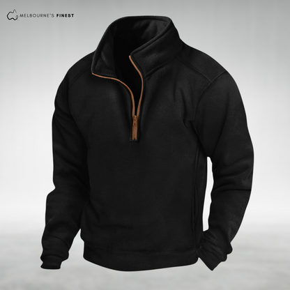 Cozy half-zip pullover for men | Holden