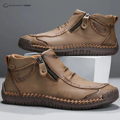 Comfortable zip-up shoes for men | Orlin