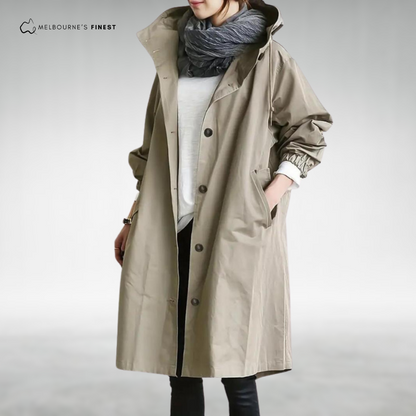 Stylish windbreaker trenchcoat for women | Brixton