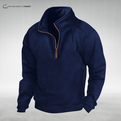 Cozy half-zip pullover for men | Holden