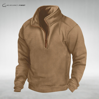 Cozy half-zip pullover for men | Holden