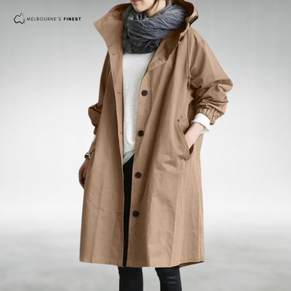 Stylish windbreaker trenchcoat for women | Brixton