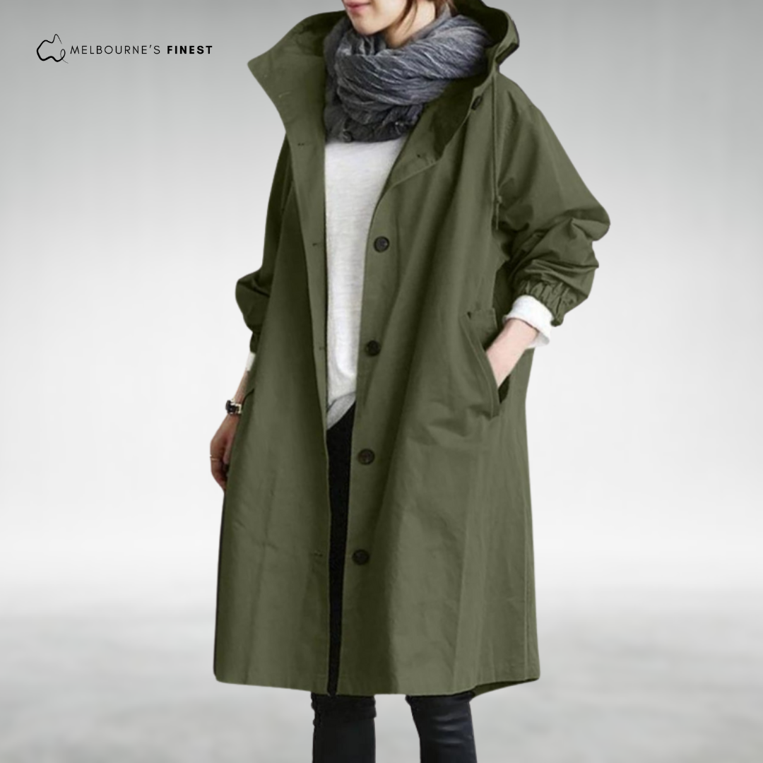 Stylish windbreaker trenchcoat for women | Brixton