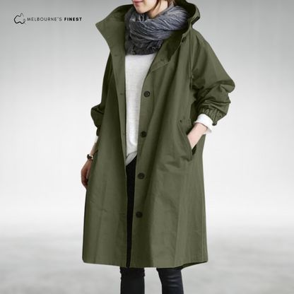 Stylish windbreaker trenchcoat for women | Brixton
