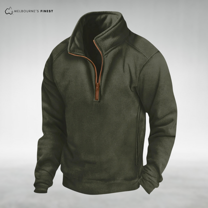 Cozy half-zip pullover for men | Holden