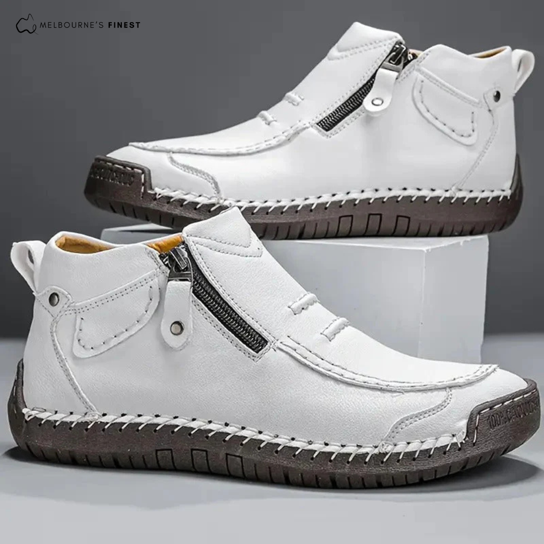 Comfortable zip-up shoes for men | Orlin