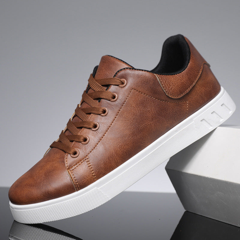 Classic leather everyday trainers for men | Berlin -4