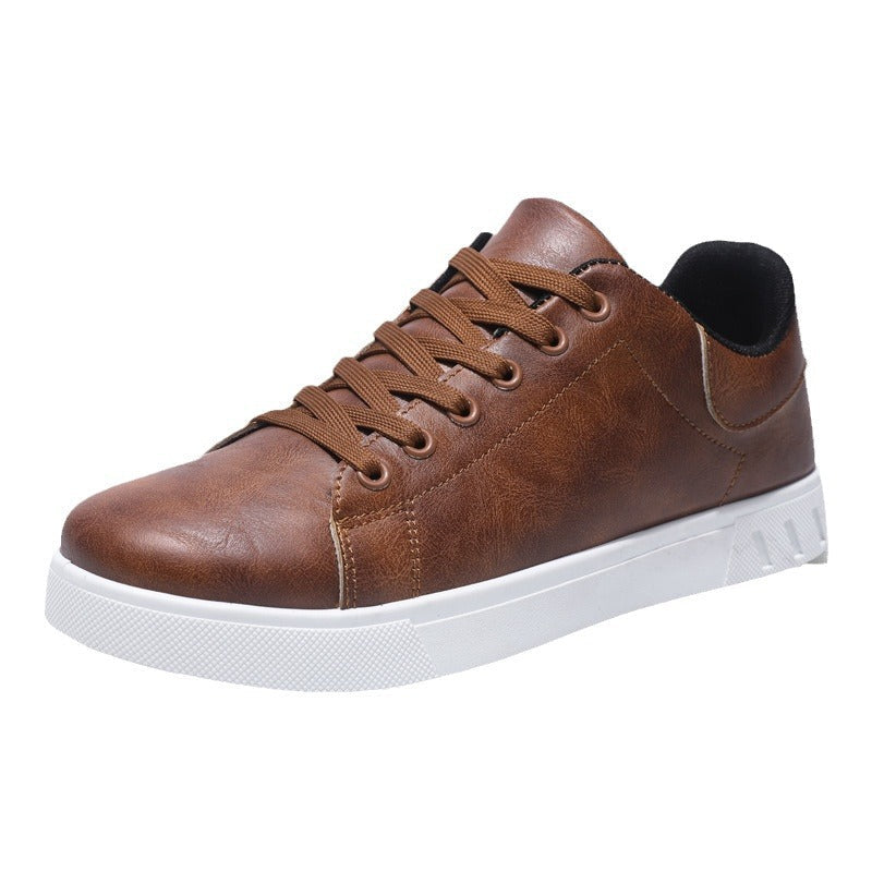 Classic leather everyday trainers for men | Berlin -3