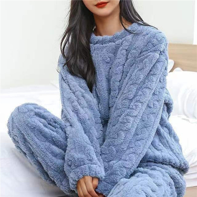 Soft fleece pyjama set for cozy comfort for women | Maria